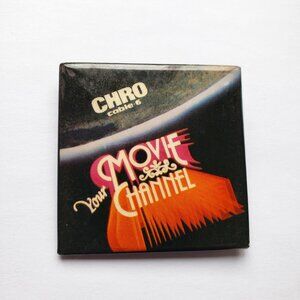 CHRO Cable 6 Your Movie Channel Pinback Button Pin